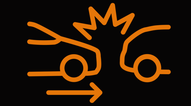 Autonomous Emergency Braking (Aeb) Triggered/Fault symbol