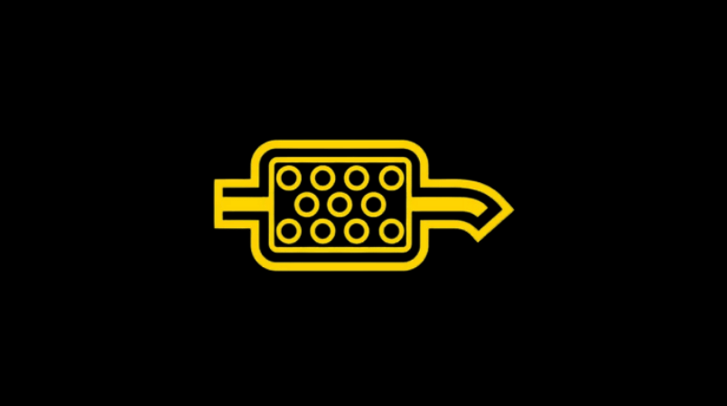 Particulate Filter Clogged/Faulty symbol