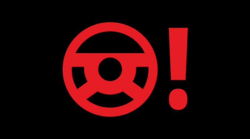 Power Steering (Pas) Fault symbol